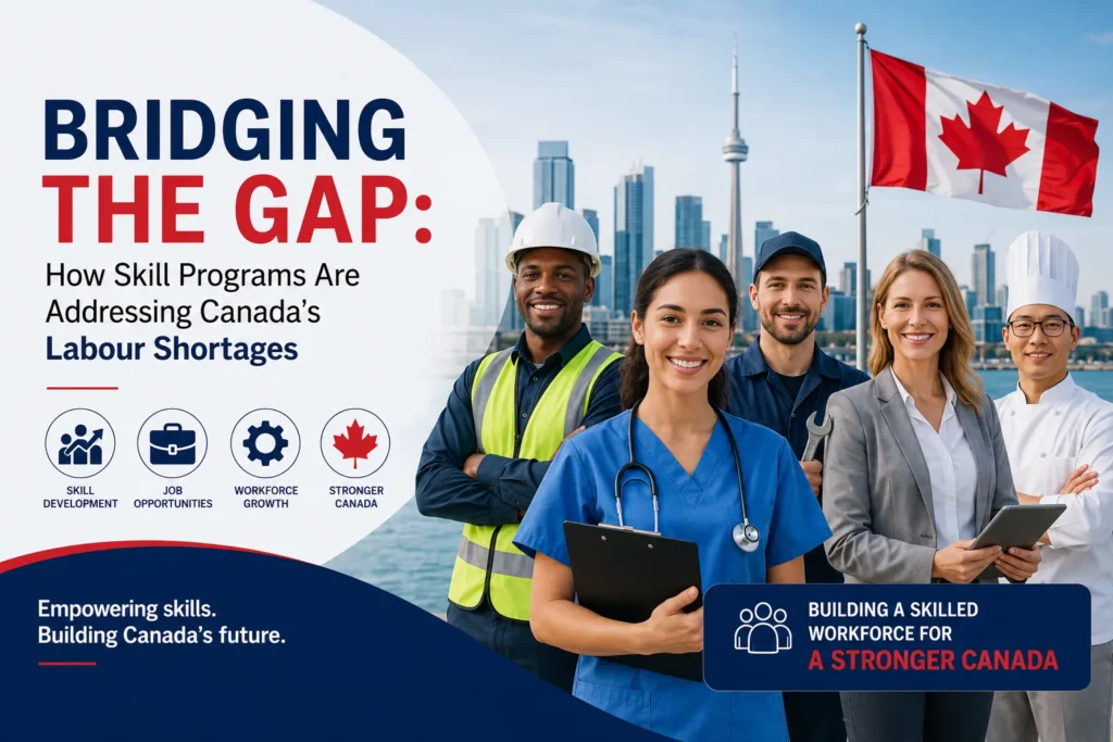 Bridging The Gap: How Skill Programs Are Addressing Canada’s Labour Shortages – Skilled professionals contributing to Canada's workforce development