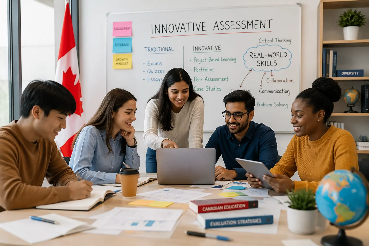 Innovative Assessment Methods for International Students in Canada Bridging the Gap Between Tradition and Real-World Skills