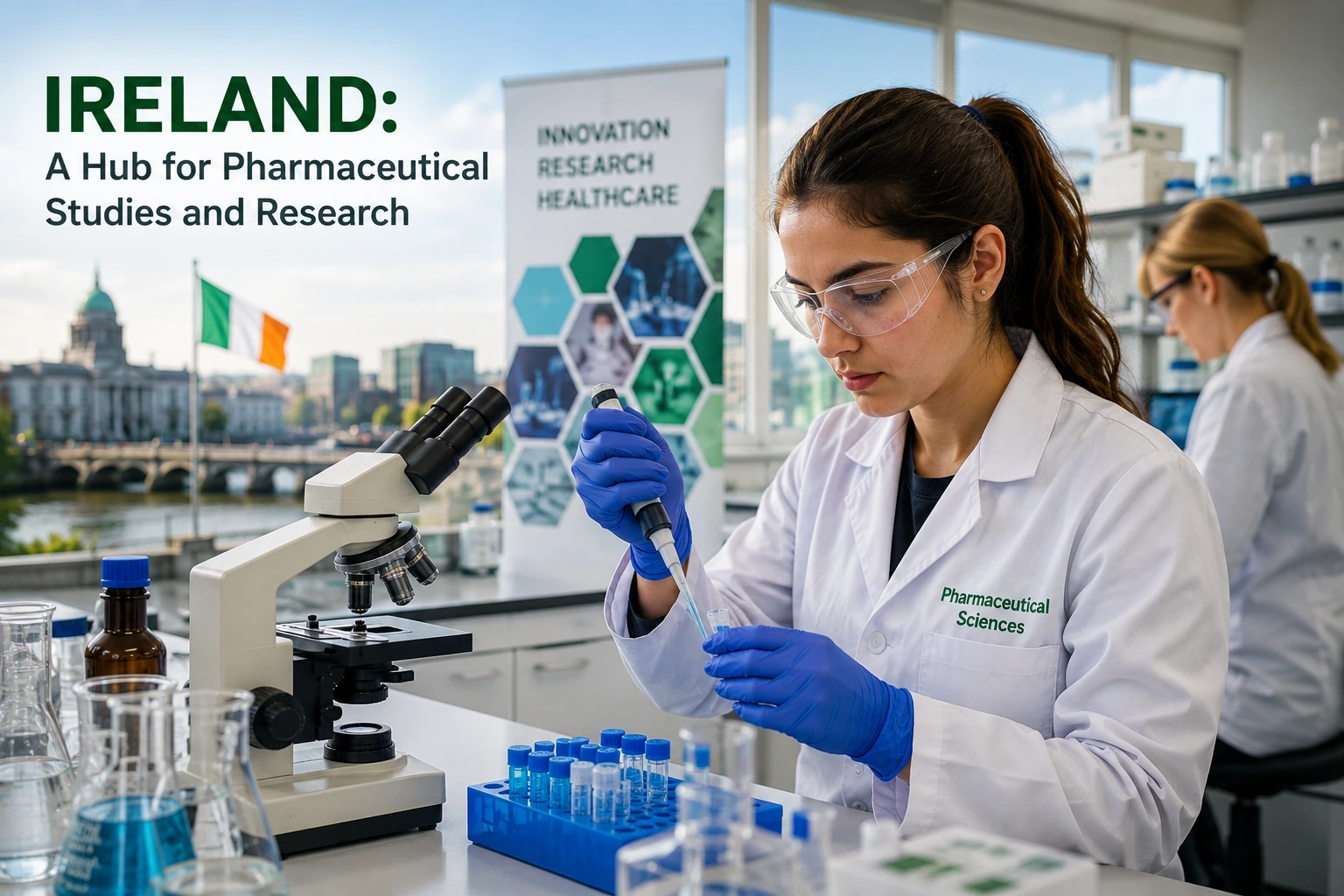 Ireland Pharmaceutical Research Laboratory and Higher Education for International Students