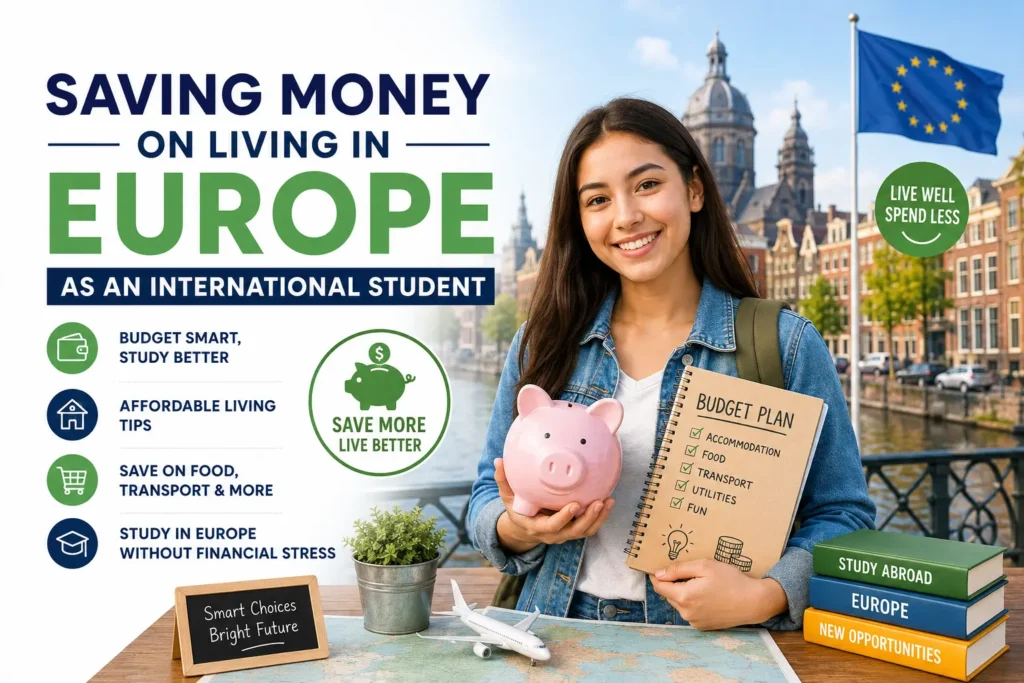Saving Money on Living in Europe as an International Student – Budget Tips for Studying Abroad