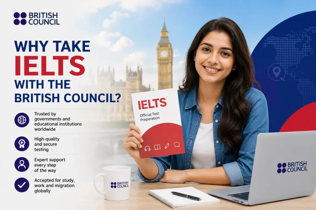 Why Take IELTS With the British Council – Trusted English Language Test for Study, Work & Migration