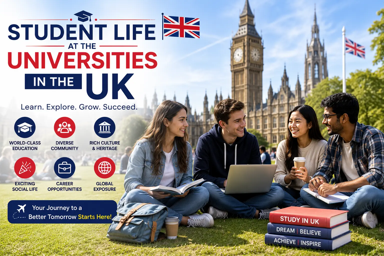 Student life at the Universities in the UK