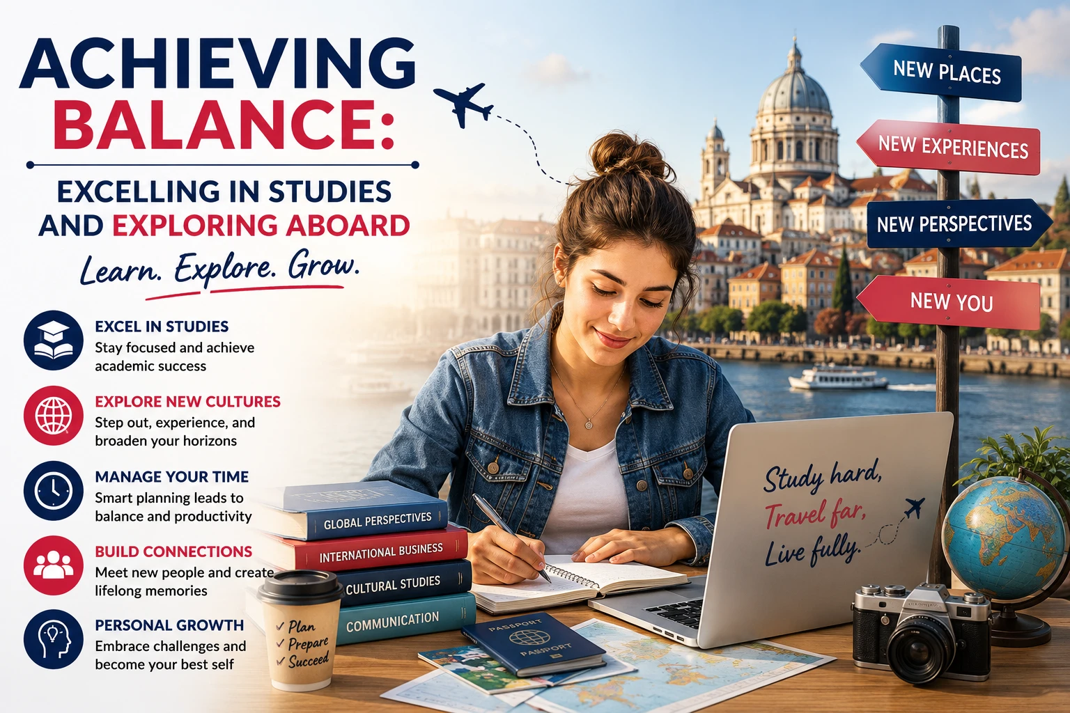 Achieving Balance: Excelling in Studies and Exploring Abroad – Study Abroad Student Life and Travel