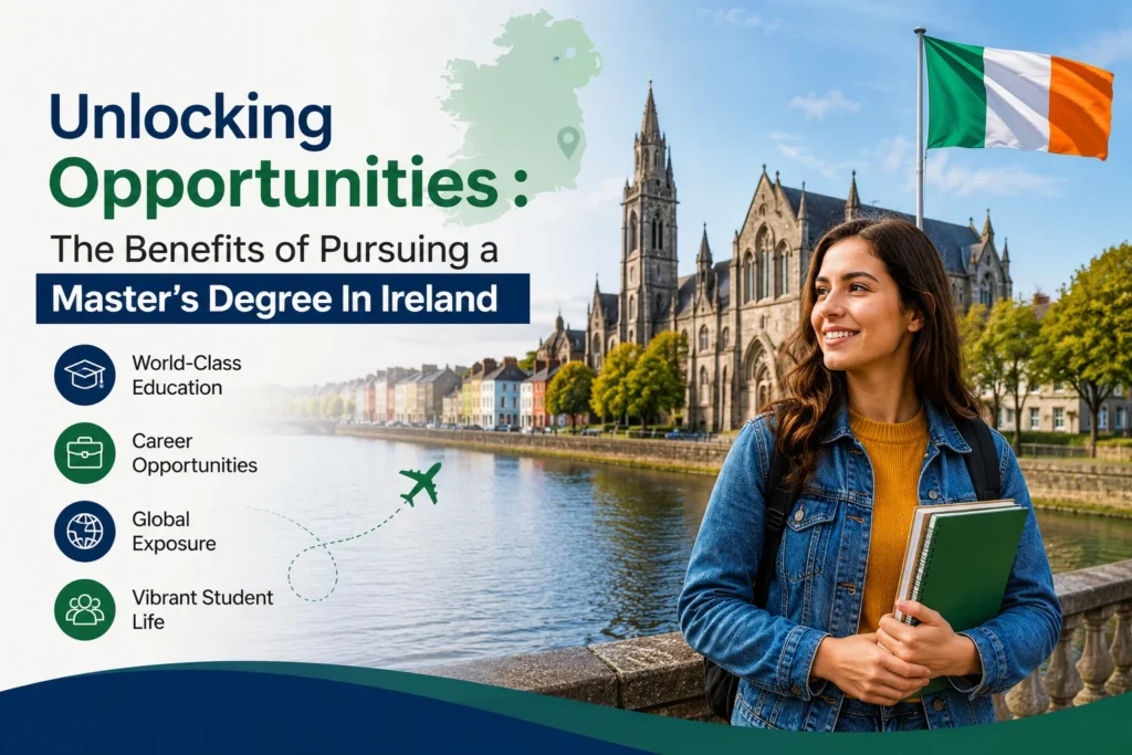Unlocking Opportunities: The Benefits of Pursuing a Master's Degree in Ireland - International Student Studying in Ireland