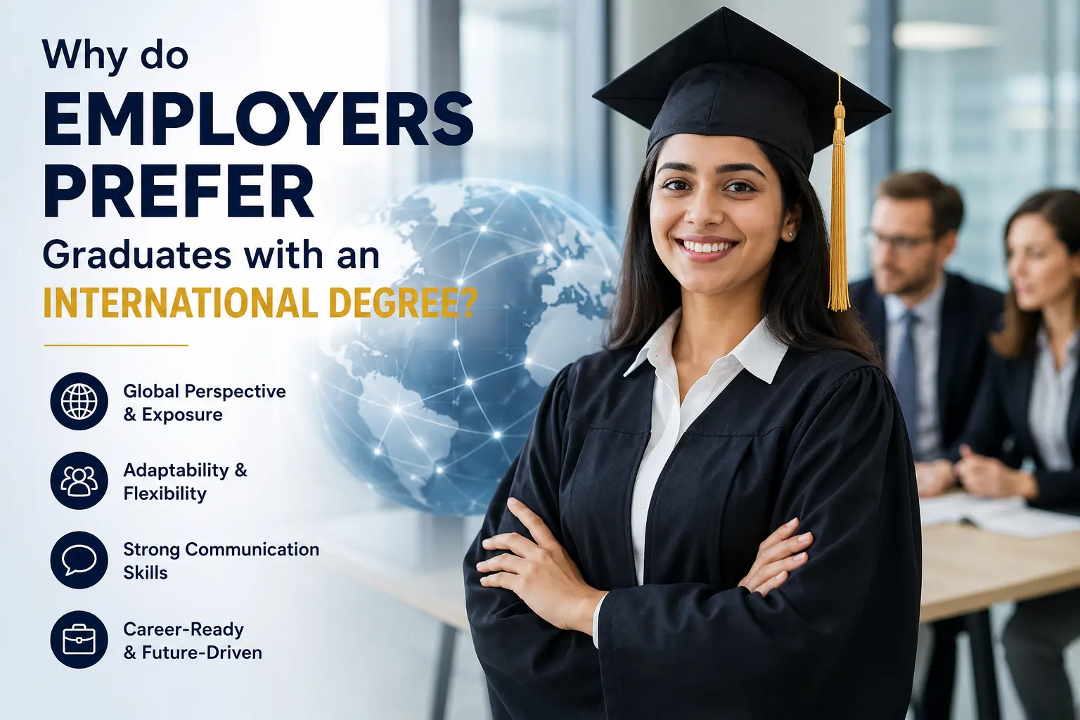 Why employers prefer graduates with an international degree for global careers
