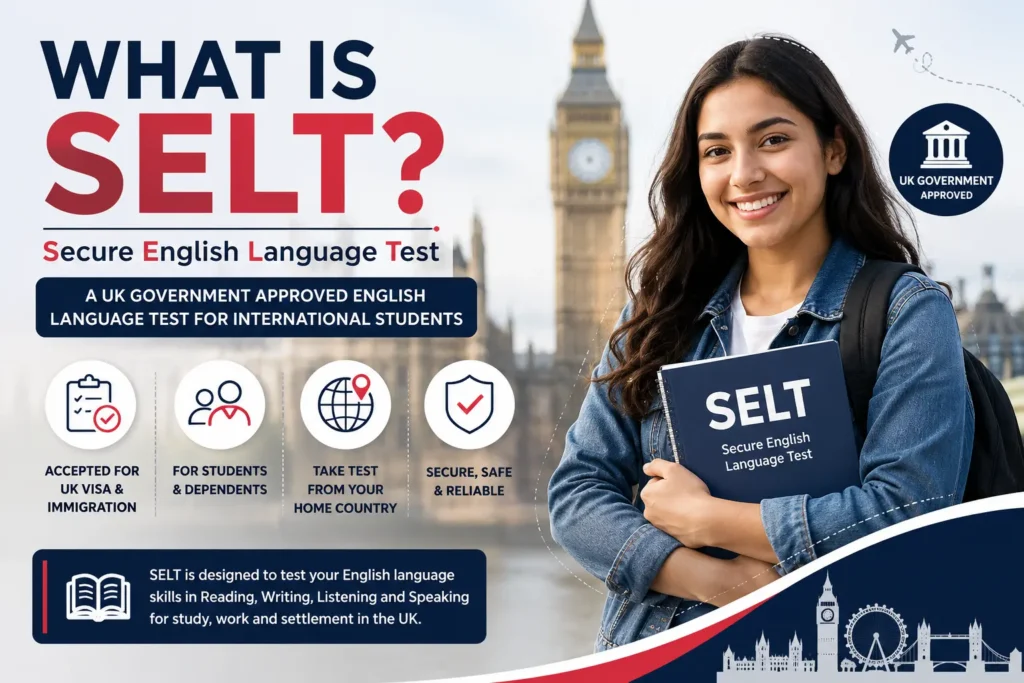 What is SELT? Secure English Language Test for UK Visa and Immigration