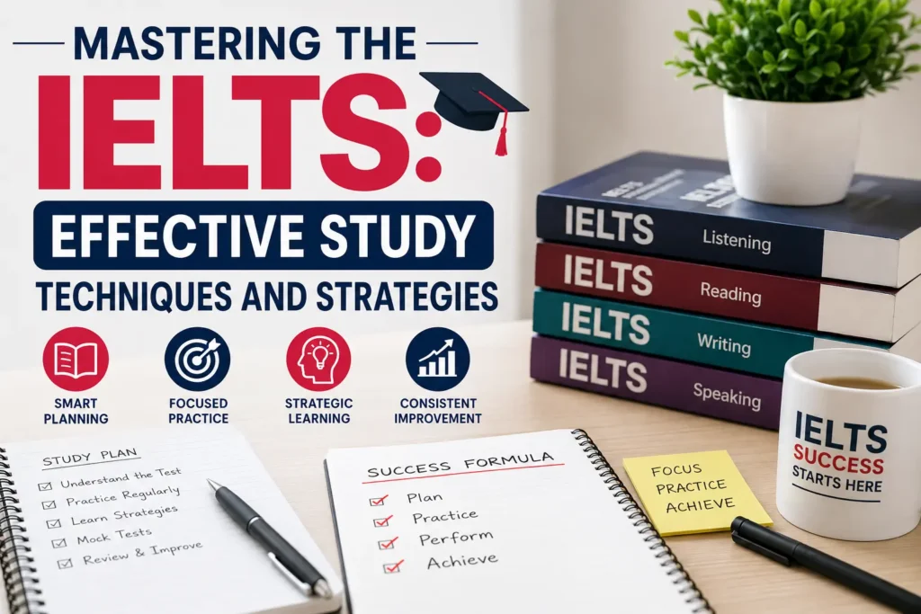 Mastering the IELTS Effective Study Techniques and Strategies for Higher Band Score
