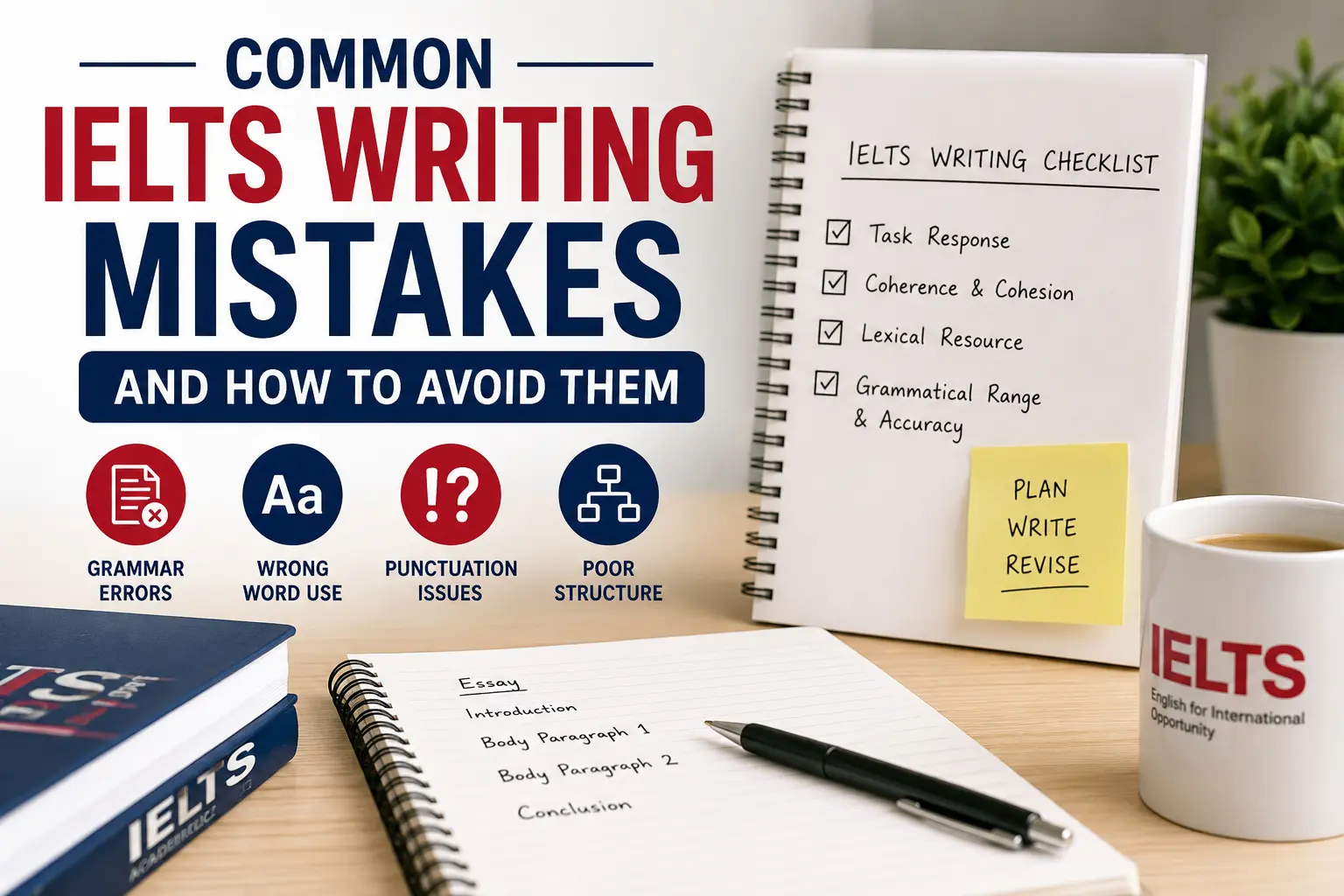 Common IELTS Writing Mistakes and How to Avoid Them - IELTS Writing Tips for Higher Band Score