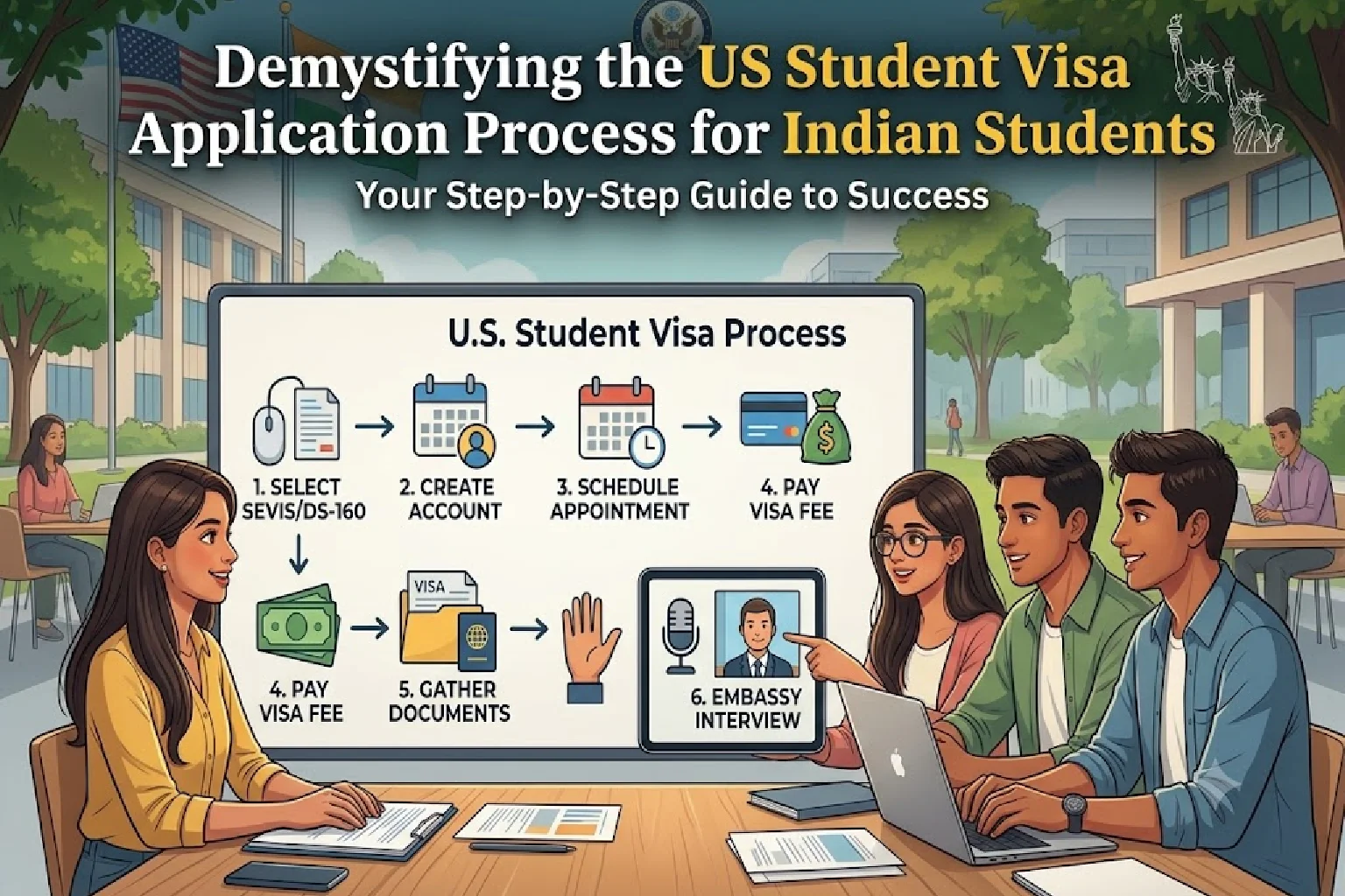 Demystifying the US Student Visa Application Process for Indian Students