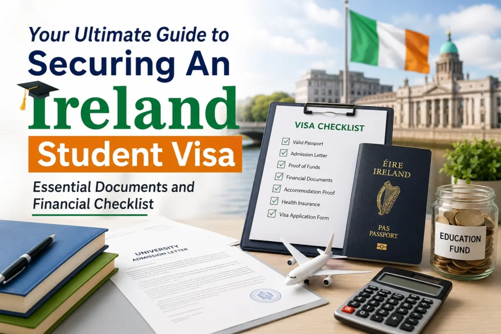 Your Ultimate Guide to Securing an Ireland Student Visa – Essential Documents and Financial Checklist