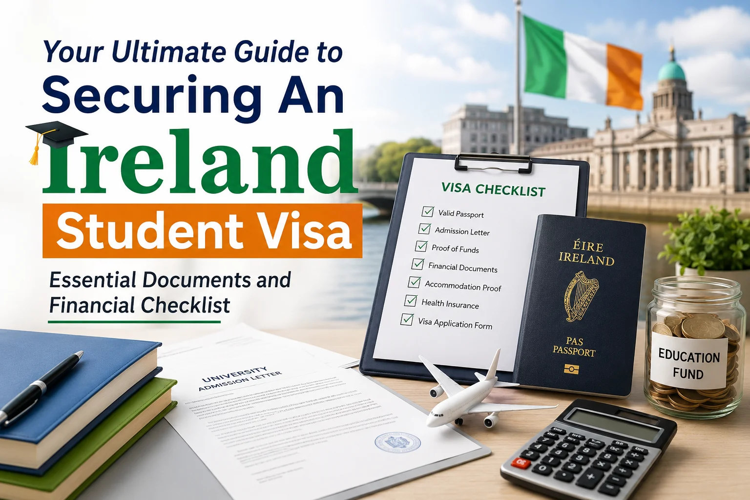 Your Ultimate Guide to Securing an Ireland Student Visa – Essential Documents and Financial Checklist