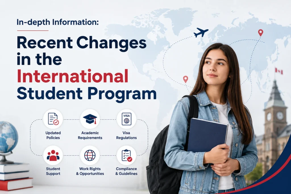 In-depth Information: Recent Changes in the International Student Program – Latest Study Abroad and Student Visa Updates