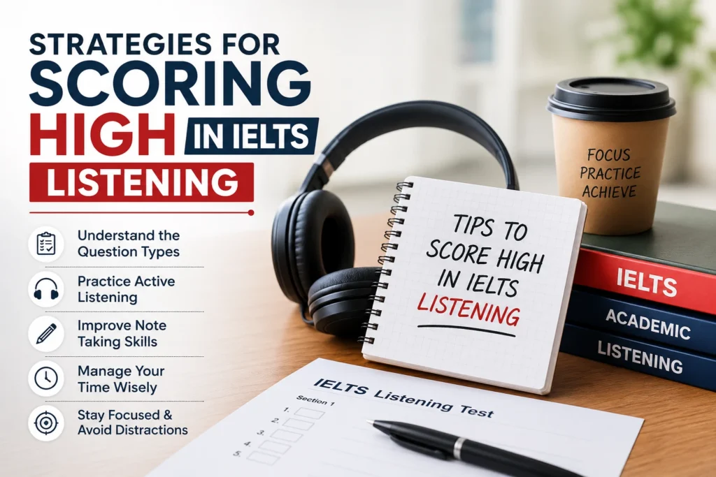 Strategies for Scoring High in IELTS Listening – Best Tips to Improve IELTS Listening Band Score