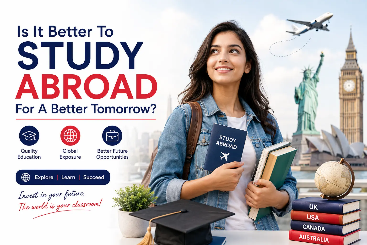 Is It Better To Study Abroad For A Better Tomorrow?