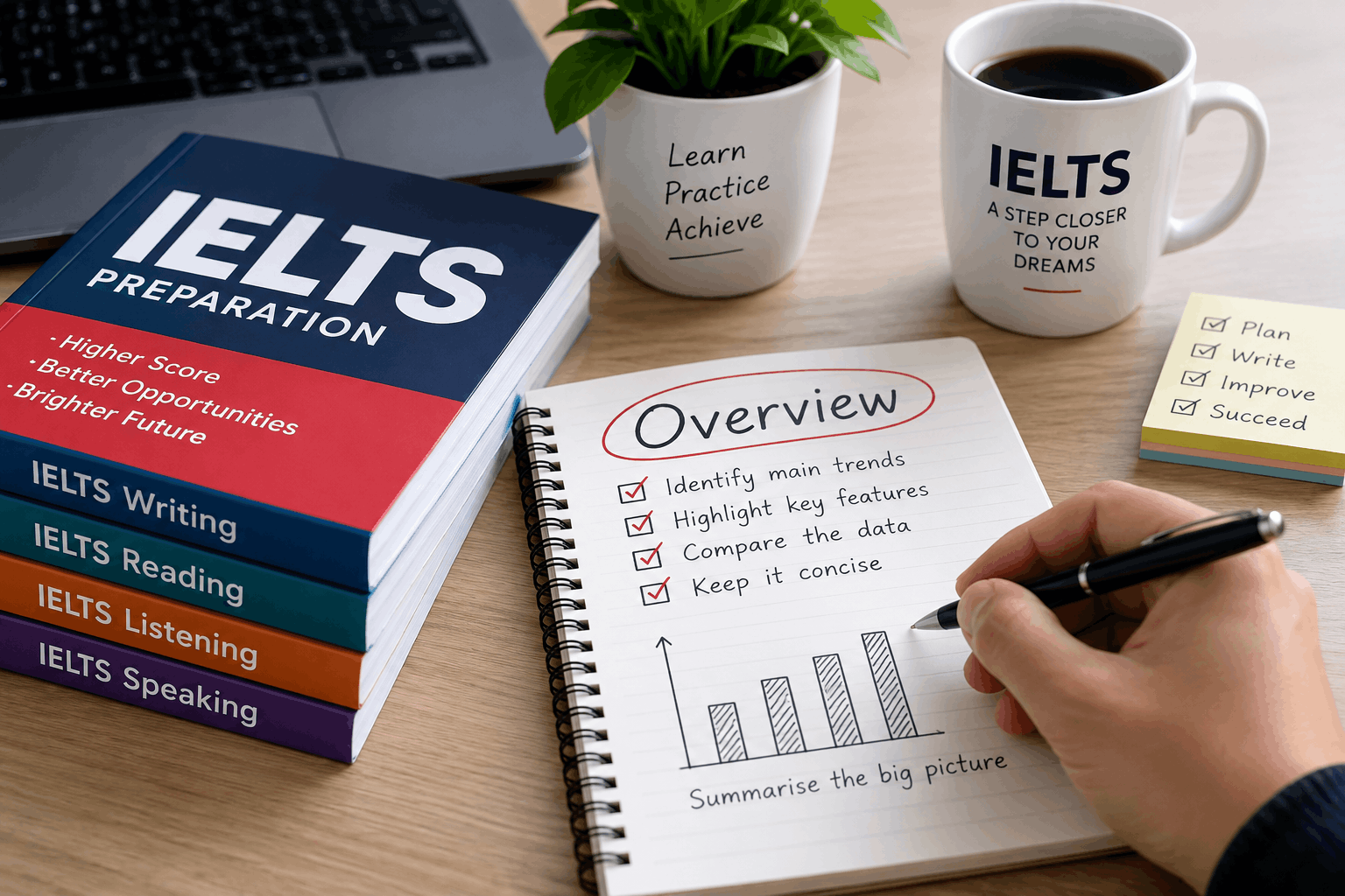 How to Write a Strong Overview in IELTS Writing Task 1