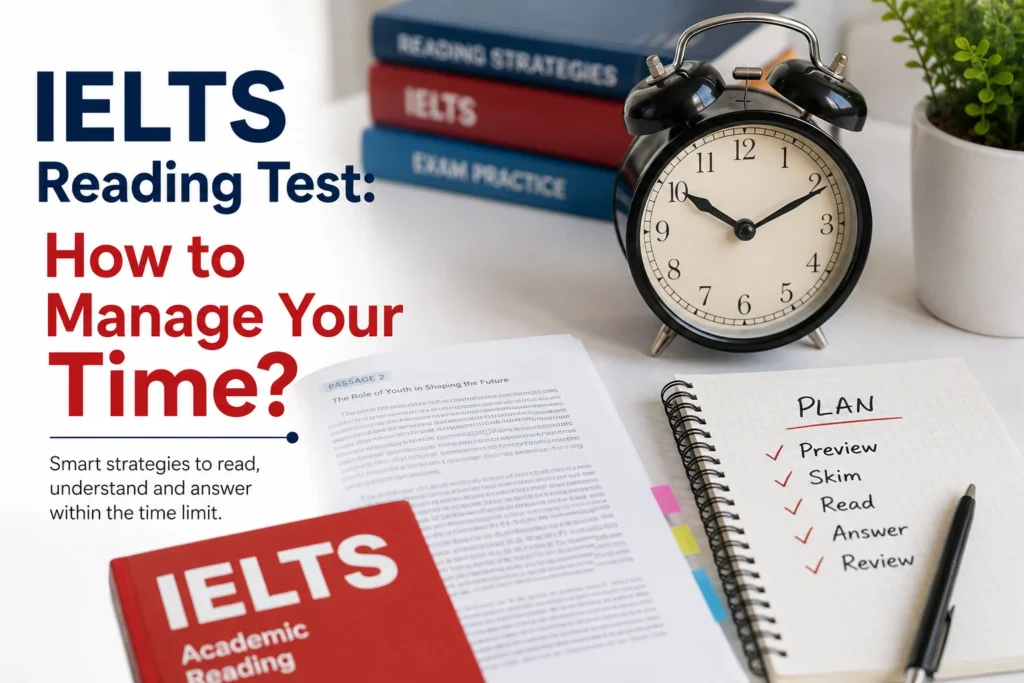 IELTS Reading test time management strategies for students