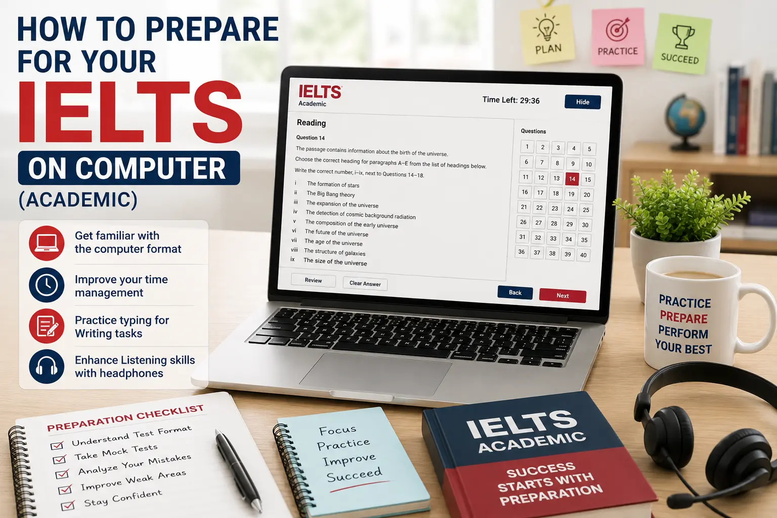 How to Prepare for Your IELTS on Computer (Academic) – IELTS computer-based test preparation