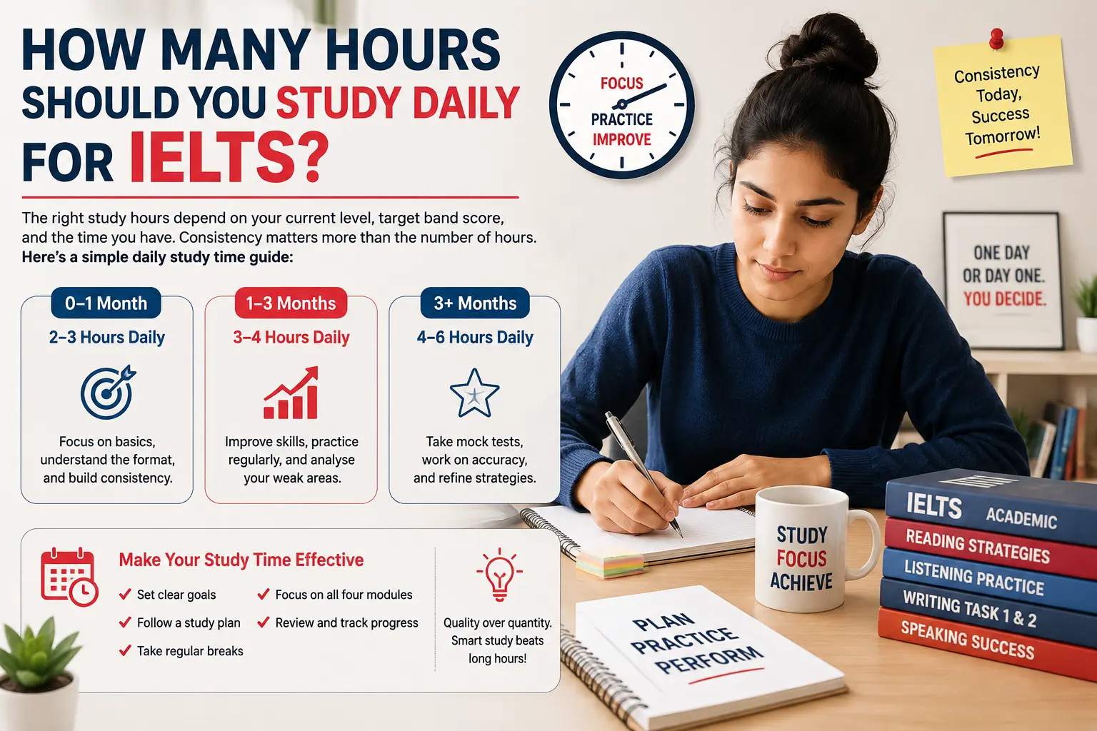 How Many Hours Should You Study Daily for IELTS?