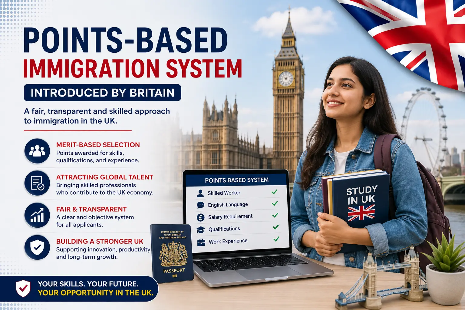 Points-Based Immigration System Introduced By Britain