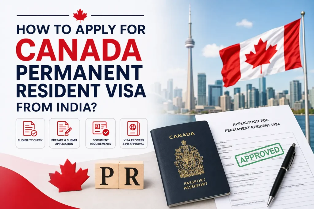 How To Apply For Canada Permanent Resident Visa From India - Complete PR Visa Guide