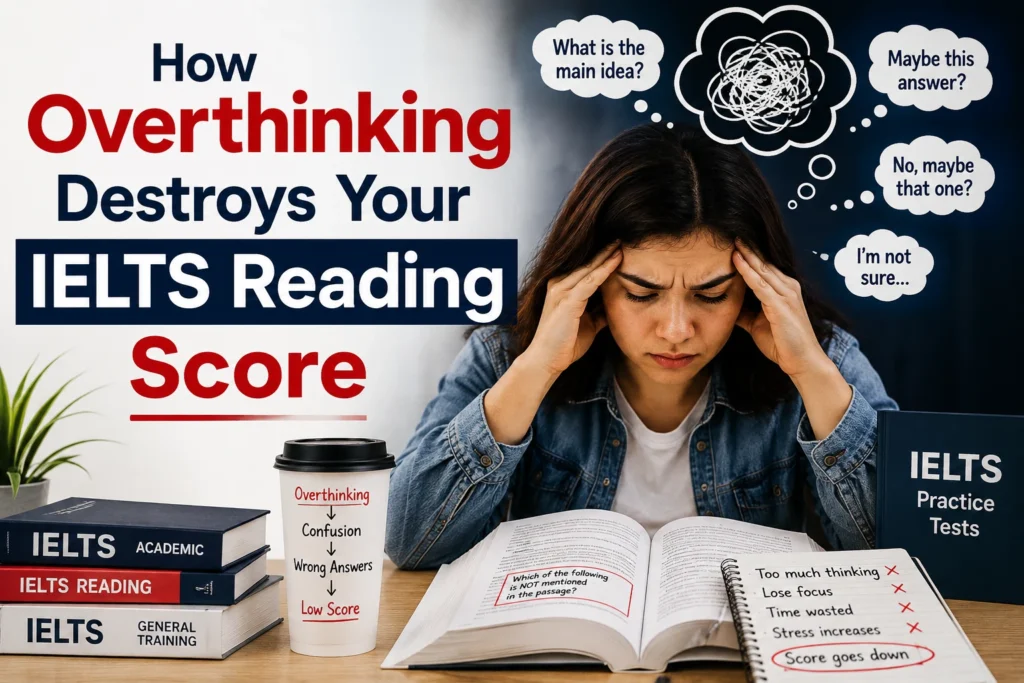 How Overthinking Destroys Your IELTS Reading Score