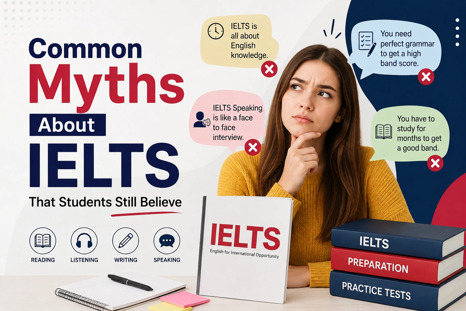 Common Myths About IELTS That Students Still Believe