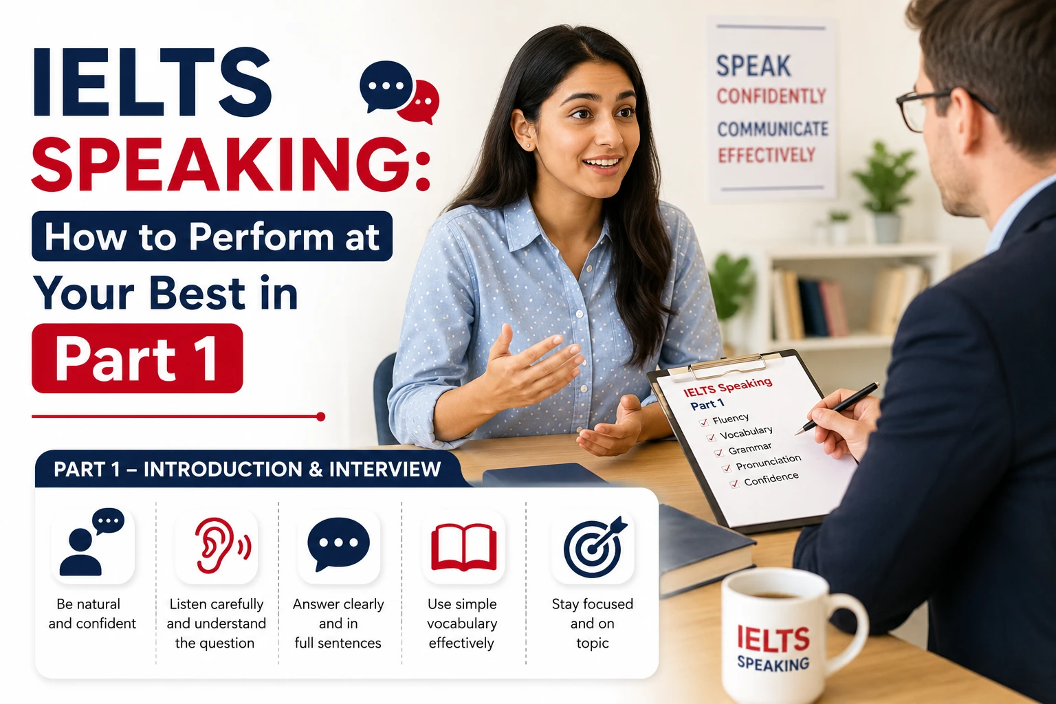 IELTS Speaking: How to Perform at Your Best in Part 1