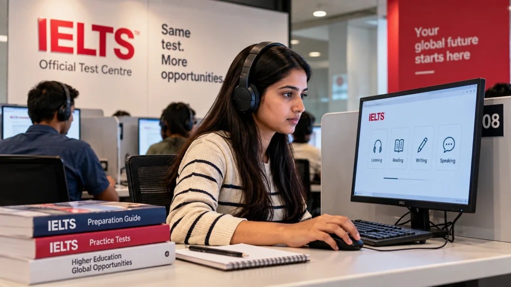 IELTS on Computer Test in India 2026