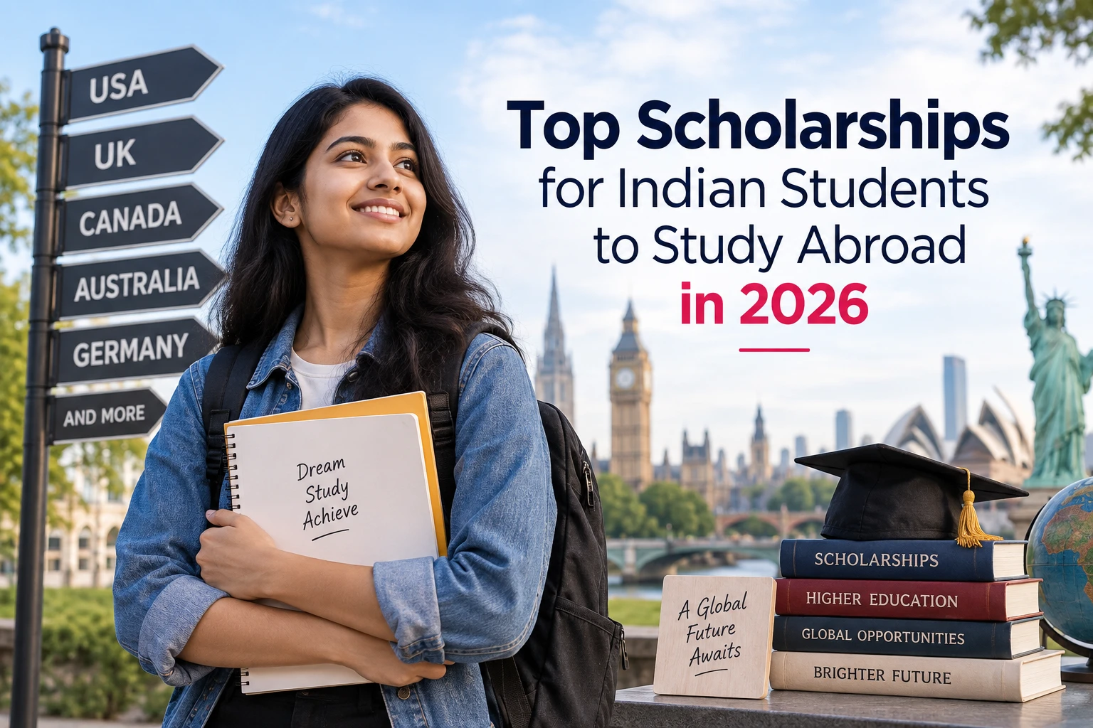 Top Scholarships for Indian Students to Study Abroad in 2026
