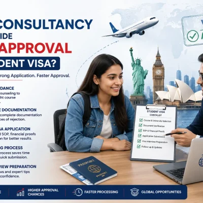 Student visa consultancy providing expert guidance for fast student visa approval with document verification and visa interview preparation.
