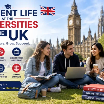 Student life at the Universities in the UK
