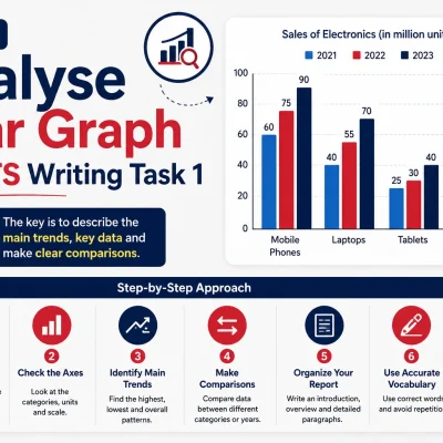 How to Analyse a Bar Graph in IELTS Writing Task 1