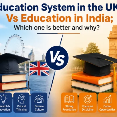 Education System in the UK vs Education in India – Comparison of Study, Career Opportunities and Higher Education