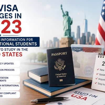 Key Visa Changes in 2023: Essential Information for International Students planning to study in the United States