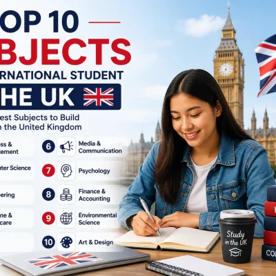 Top 10 Subjects for International Students in the UK – Best courses to study in the United Kingdom