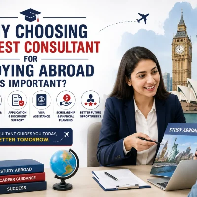 Why Choosing The Best Consultant for Studying Abroad is Important - Expert Study Abroad Guidance