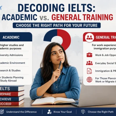 Decoding IELTS: Academic vs. General Training – Choosing the Right Path for Study, Work, or Migration