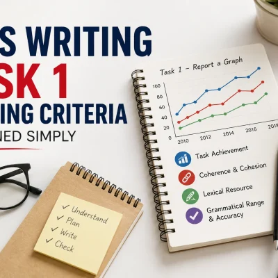 IELTS Writing Task 1 marking criteria explained simply