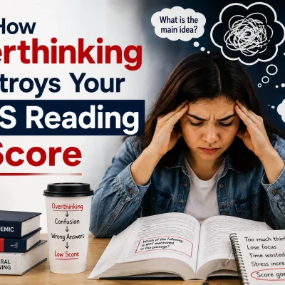 How Overthinking Destroys Your IELTS Reading Score