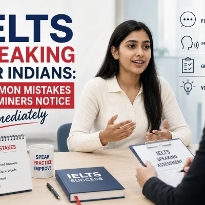 IELTS Speaking for Indians: Common Mistakes Examiners NoticeImmediately