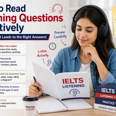 How to Read Listening Questions Effectively