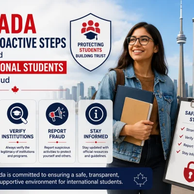 Canada taking proactive steps to safeguard international students against fraud through stronger oversight and secure education policies.