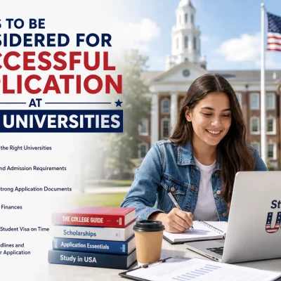 Things To Be Considered For Successful Application At USA Universities