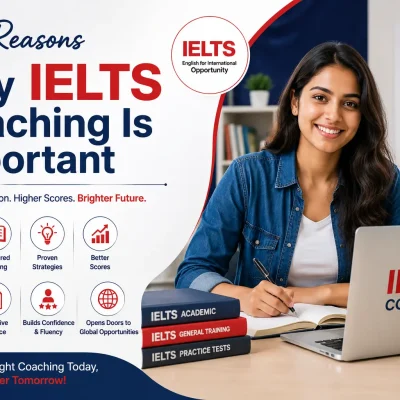 Top Reasons Why IELTS Coaching Is Important – Student Learning English for IELTS Success